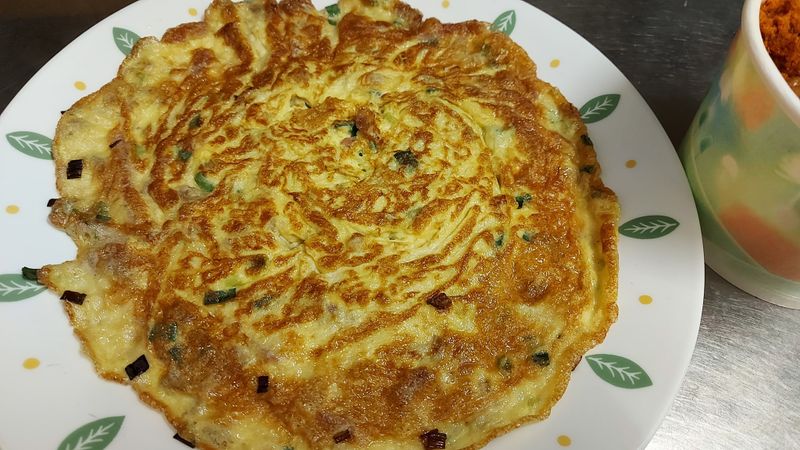 香腸青蔥菜脯煎蛋