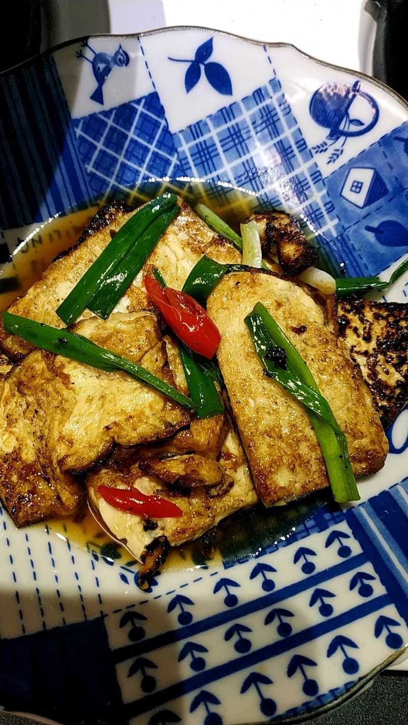 蔥燒豆腐