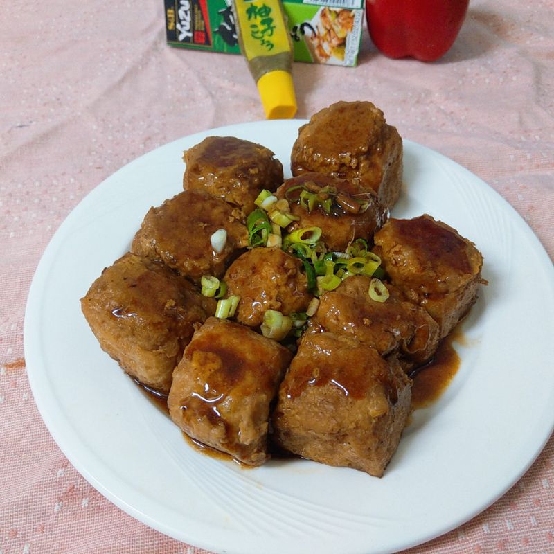柚香豆腐鑲肉