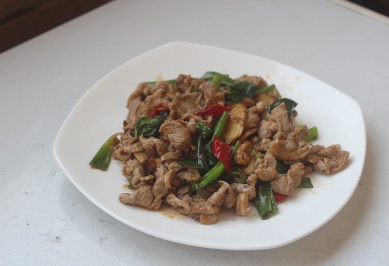 嫩炒鴨肉