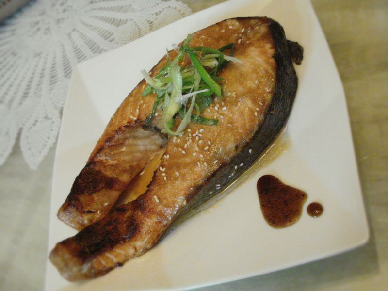 味噌烤鮭魚