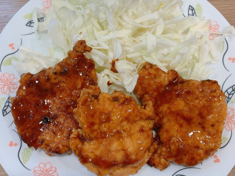 照燒雞肉餅