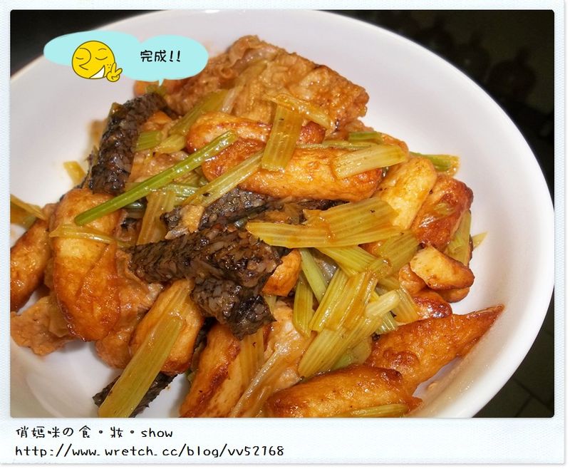 亨氏番茄醬 - 來點不一樣的芹菜炒豆皮