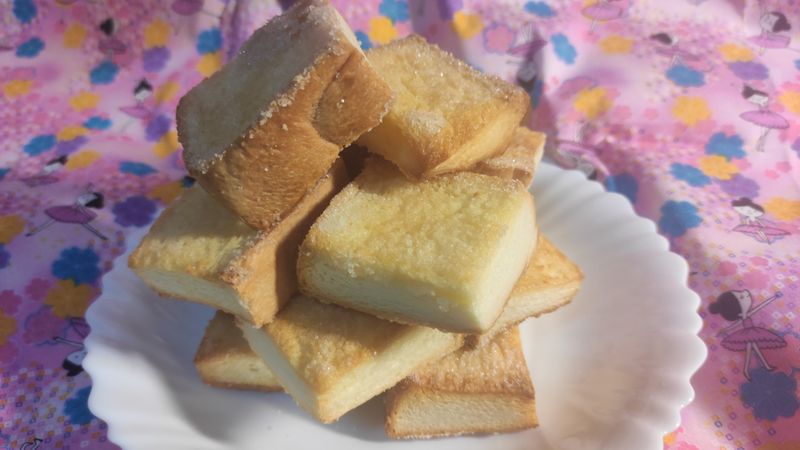 奶油酥脆吐司片