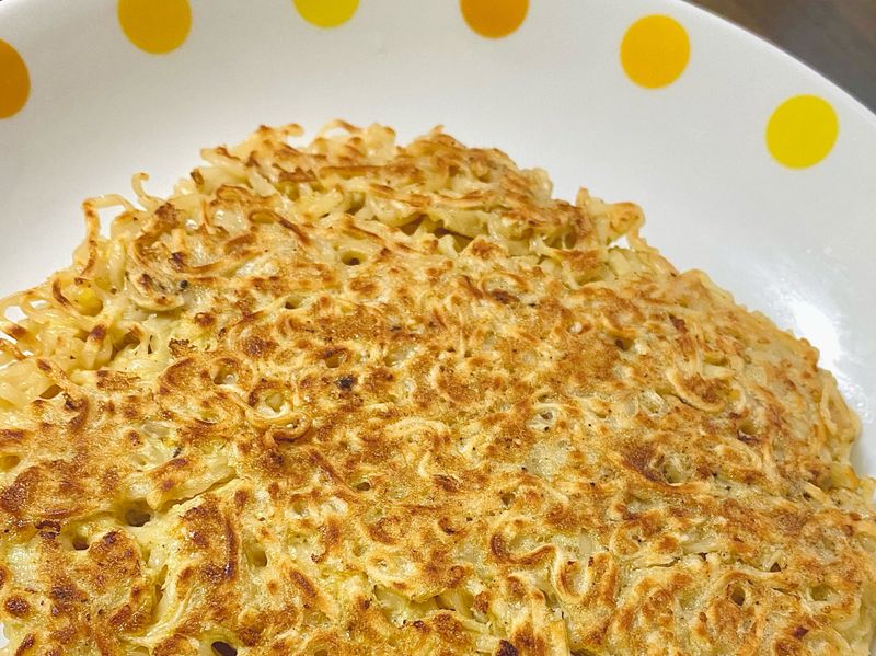 外酥內Q泡麵兩面黃