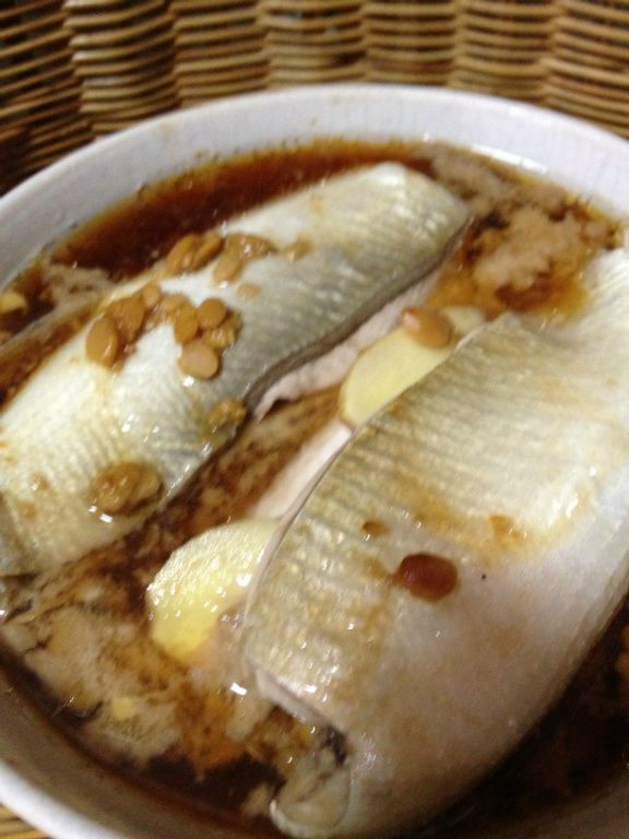 黃豆醬蒸虱目魚肚