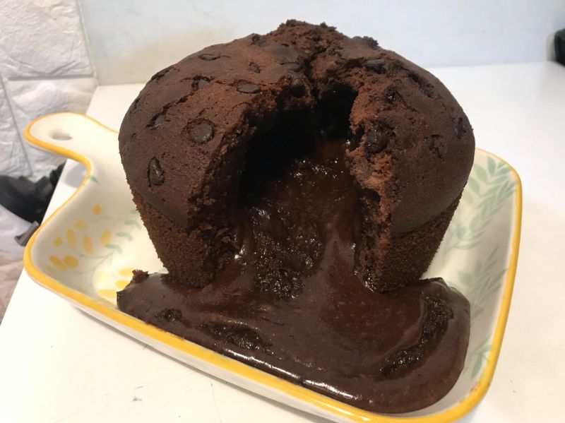半熟巧克力蛋糕(熔岩巧克力蛋糕)