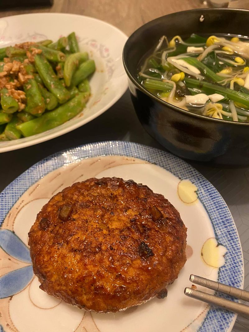 豆腐漢堡排
