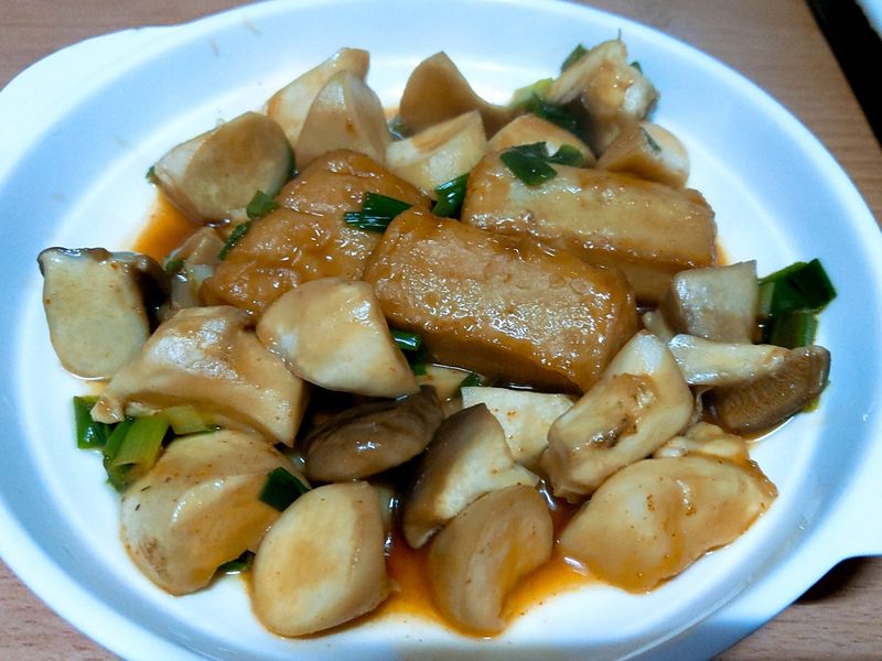 水炒杏鮑菇