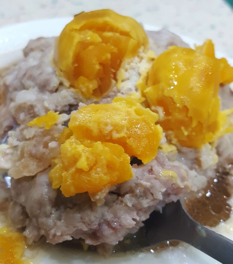 鹹冬瓜蛋黃蒸肉
