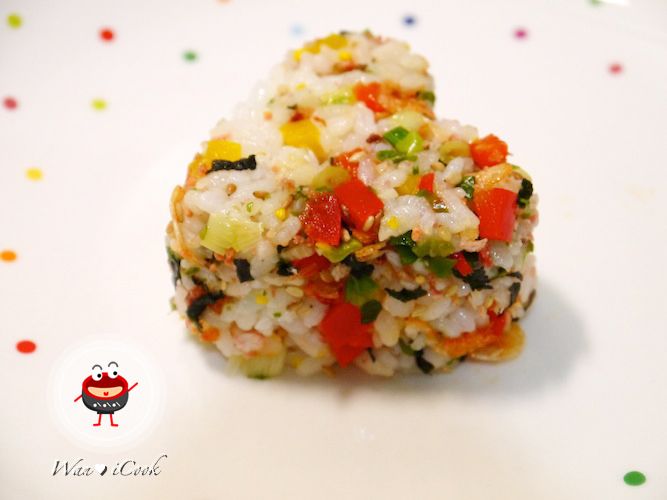 ♡宛の美好”食“光 ✿ 彩霞翠綠米飯糰