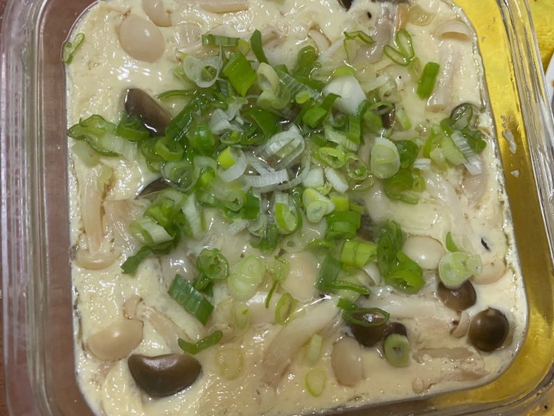 雙囍菇蒸蛋