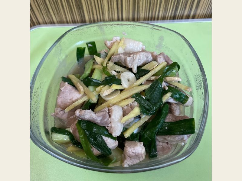 蔥薑炒豬肉