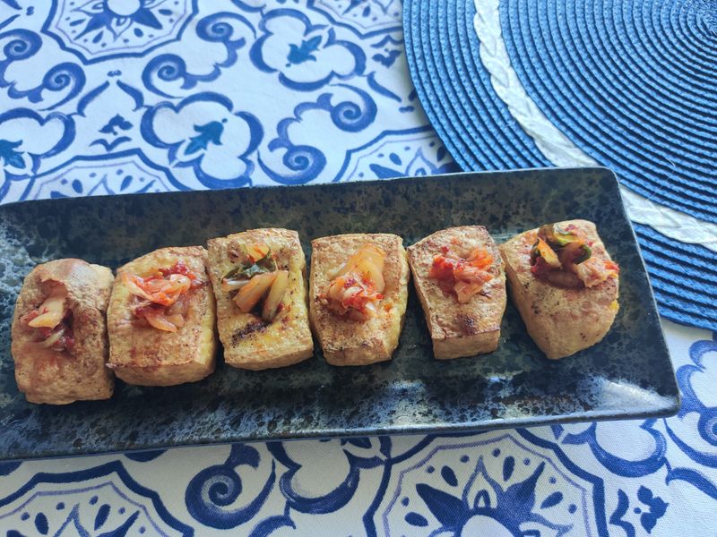 酥脆氣炸豆腐