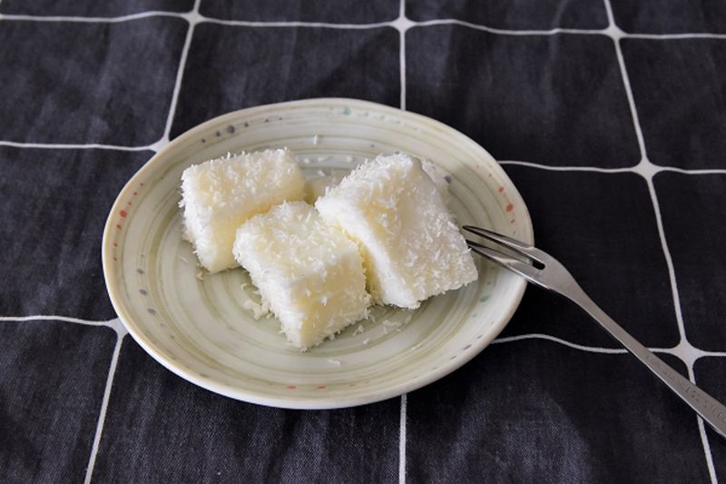 超簡單雪花糕食譜|用嘉南椰漿羊乳做雪花糕