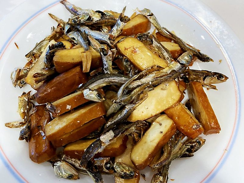 氣炸小魚豆乾
