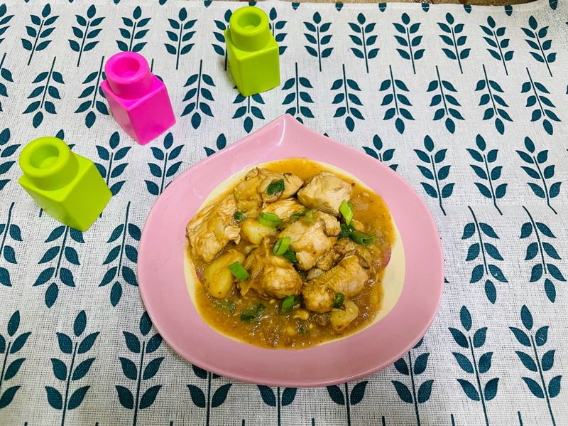豆腐乳炒雞丁
