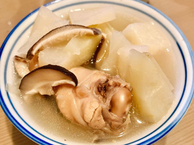 大頭菜雞湯