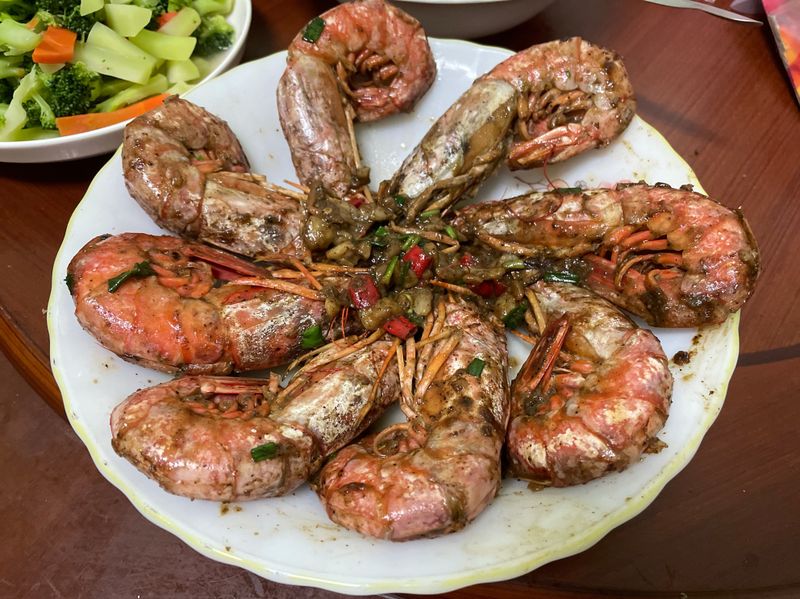 奶油胡椒蝦