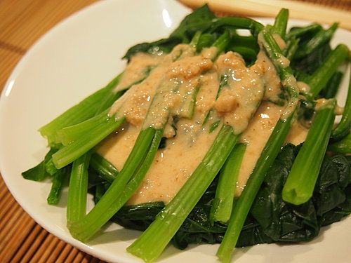 【深夜食堂】芝麻菠菜