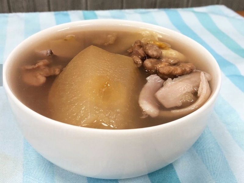 蘋果百合腰果素湯