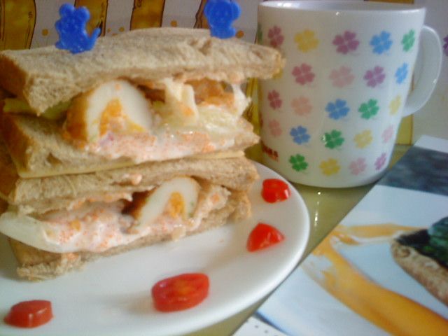 『Take a bread!創意三明治、麵包早餐』波滋波滋三明治(小心上癮)