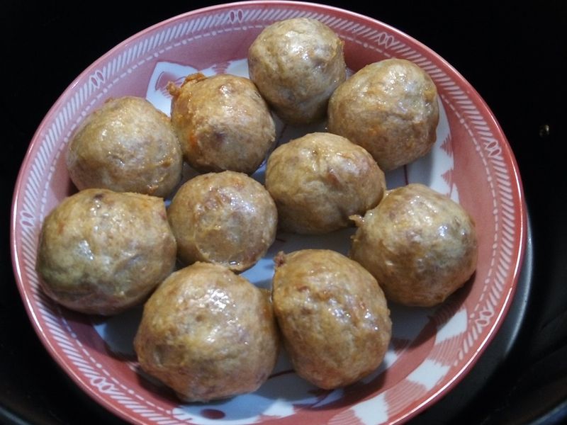 [懶人]氣炸鍋第0章：黃金貢丸