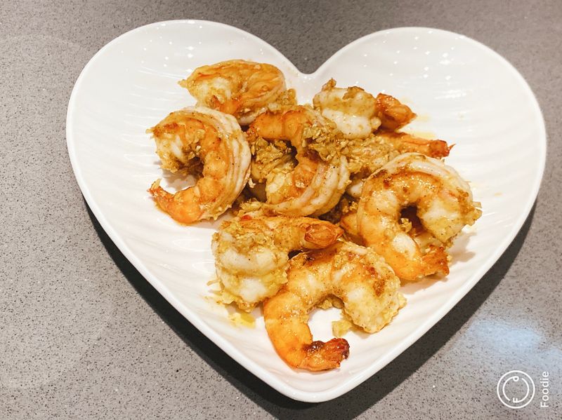 蒜酥椒鹽蝦