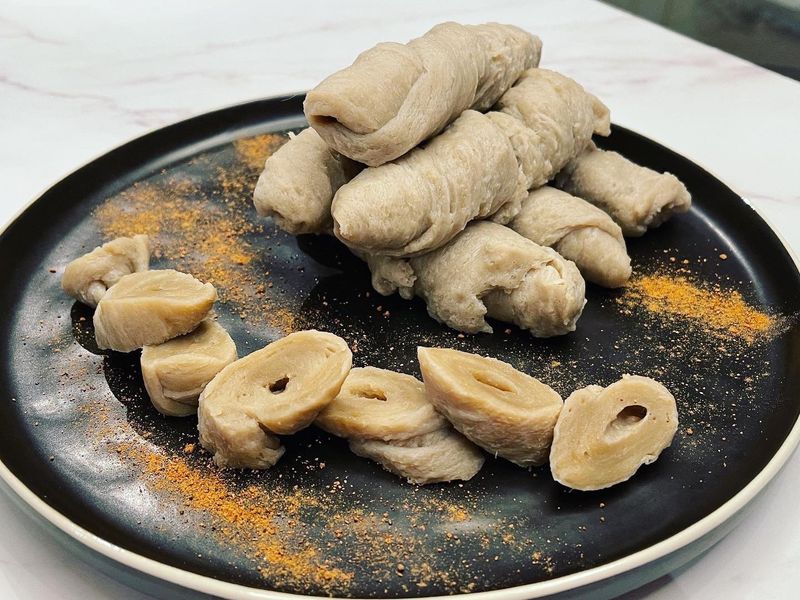 純素麵腸/麵筋:素食常用的食材