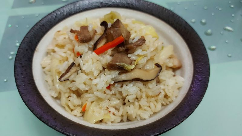 臘肉高麗菜飯