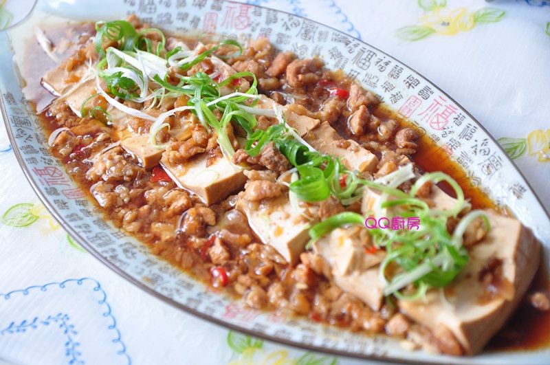 【萬家香大吟釀薄鹽醬油】酒香吟釀肉末燉豆腐