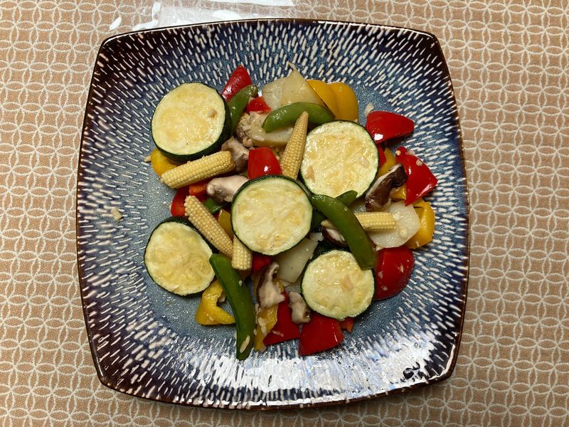 飛利浦氣炸鍋料理：香烤鮮蔬