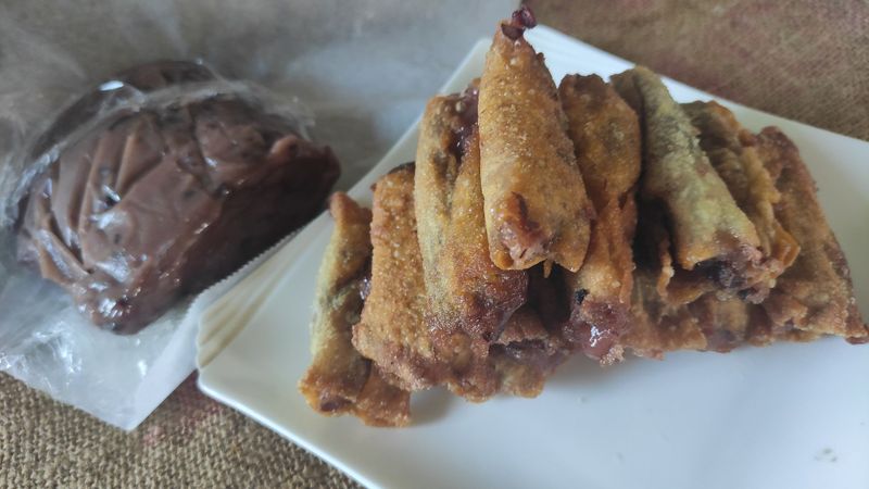 紅豆年糕脆笛酥