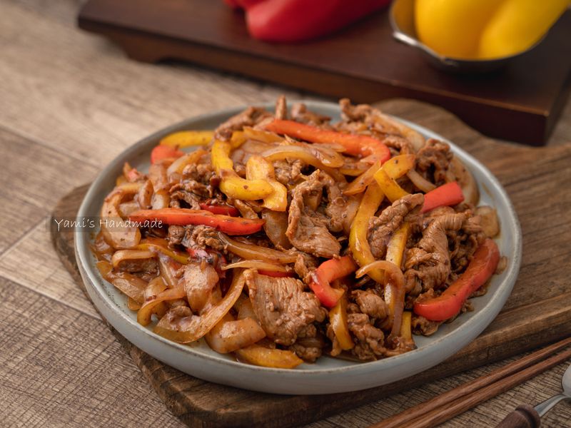 黑胡椒炒牛肉
