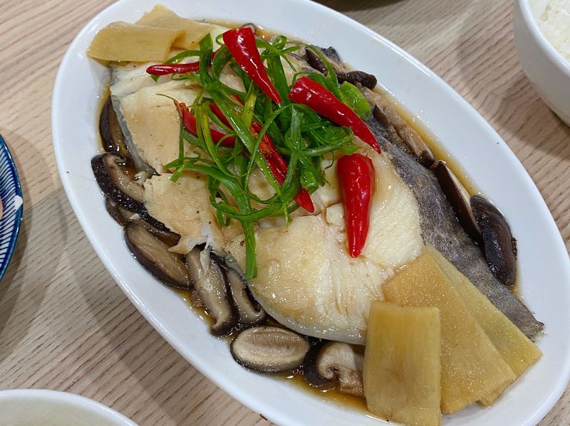 清蒸比目魚