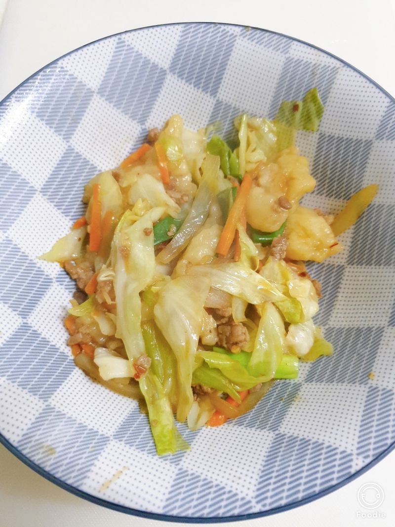 辣炒麵疙瘩