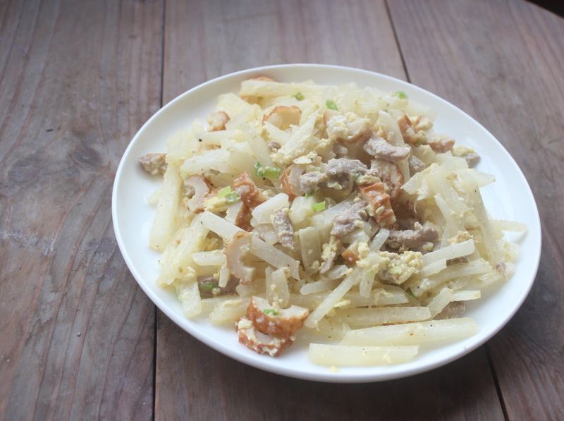 炒豆薯