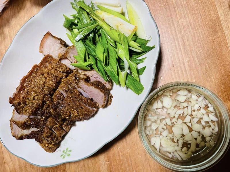 手作氣炸鹹豬肉