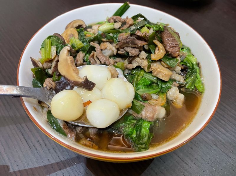 客家鹹湯圓