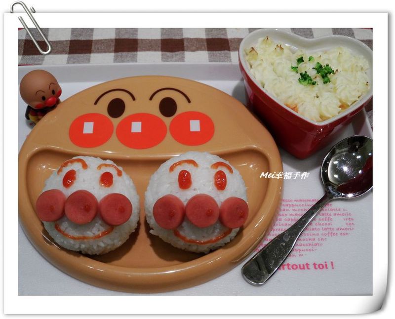 【親子食堂】麵包超人飯糰