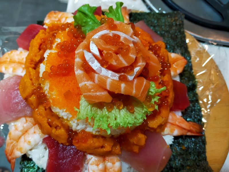 生魚片蛋糕