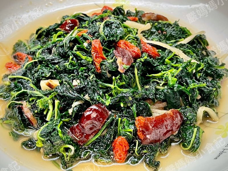 麻油炒龍葵