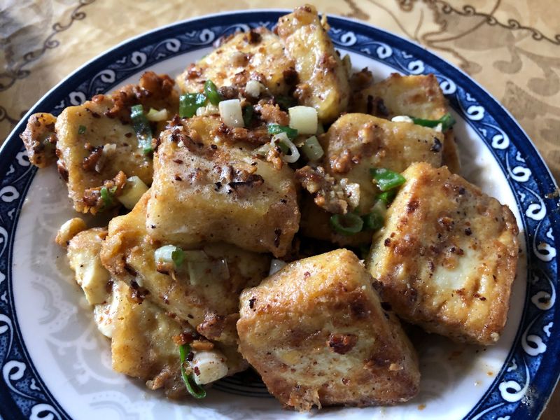 金沙雞蛋豆腐