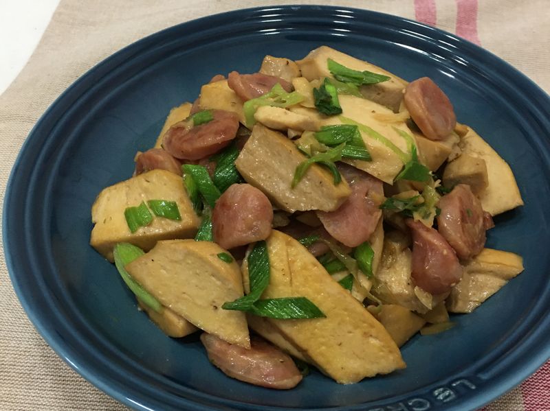 香腸炒豆乾