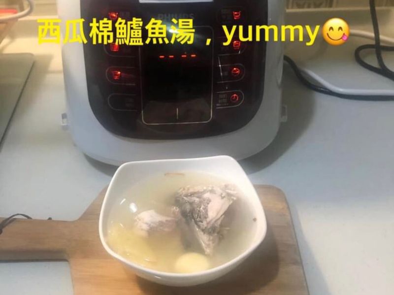西瓜棉鱸魚片湯(台南人的口味😋)