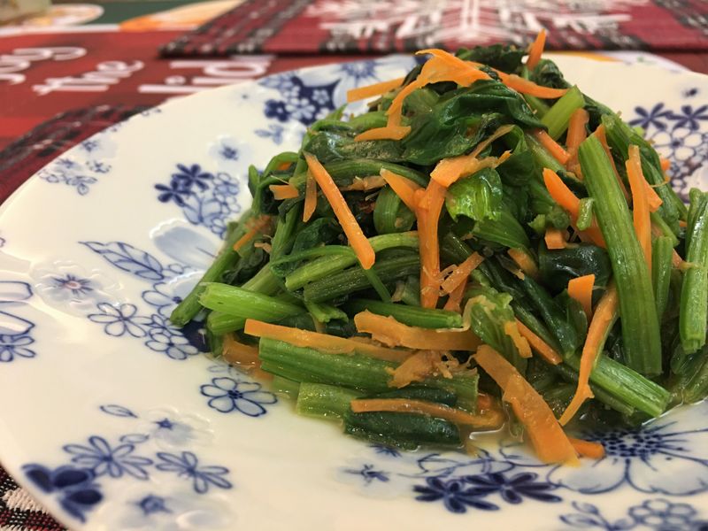 干貝醬炒菠菜