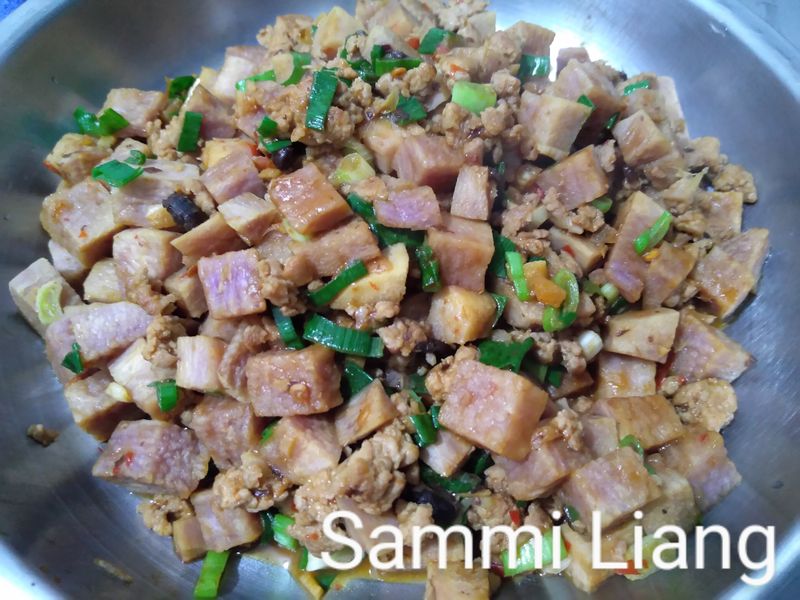 肉末炒山藥