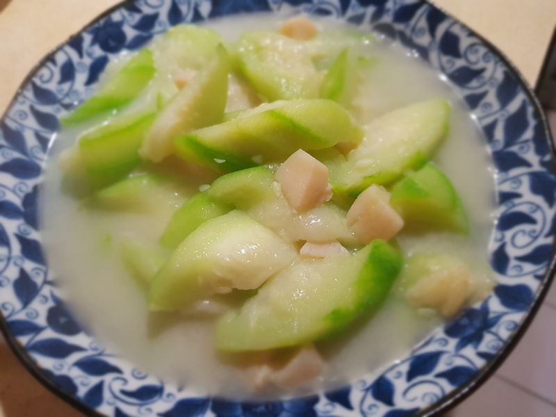 干貝絲瓜