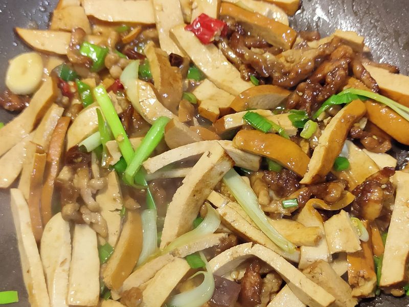 豆乾肉絲