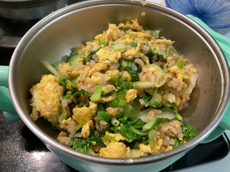青菜炒飯